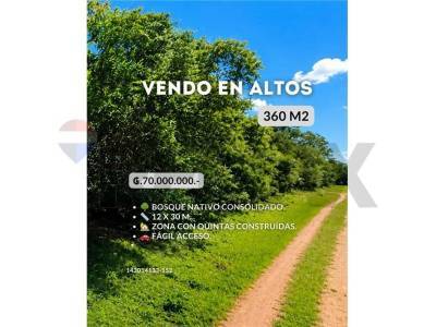 Terreno en las hortensias &ndash;barrio san miguel altos